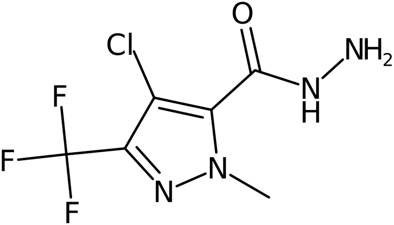 CAS: 1001518-79-1 | 4-Chloro-1-methyl-3-(trifluoromethyl)-1H-pyrazole-5-carbohydrazide, NX10257