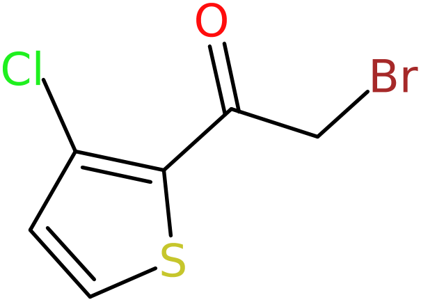 CAS: 256486-71-2 | 2-Bromo-1-(3-chlorothiophen-2-yl)ethan-1-one, >95%, NX38021