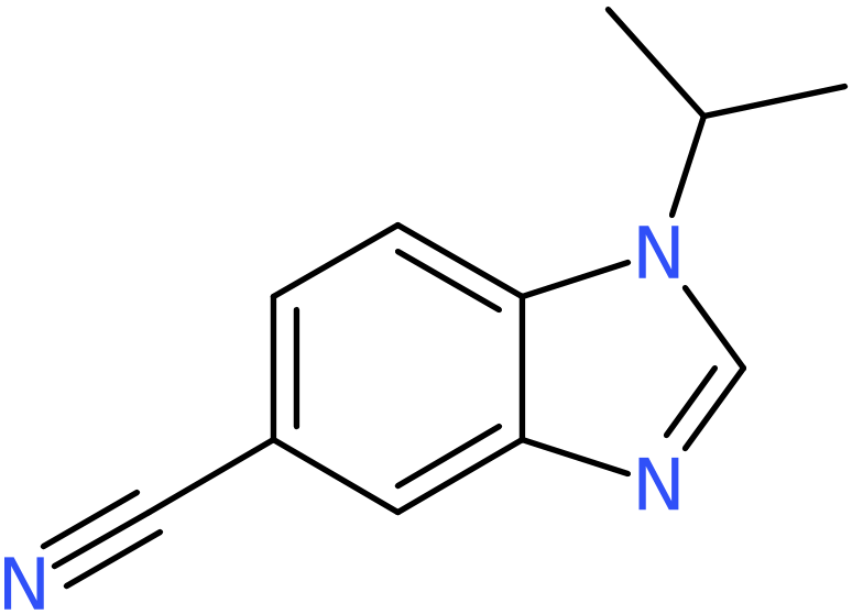 CAS: 1215206-55-5 | 5-Cyano-1-isopropylbenzoimidazole, >97%, NX17736