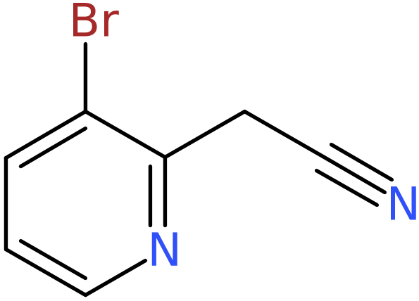 CAS: 122851-60-9 | 2-(3-Bromopyridin-2-yl)acetonitrile, >98%, NX18325