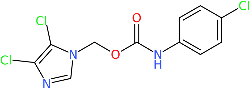 CAS: 650592-36-2 | (4,5-Dichloro-1H-imidazol-1-yl)methyl (4-chlorophenyl)carbamate, NX56822