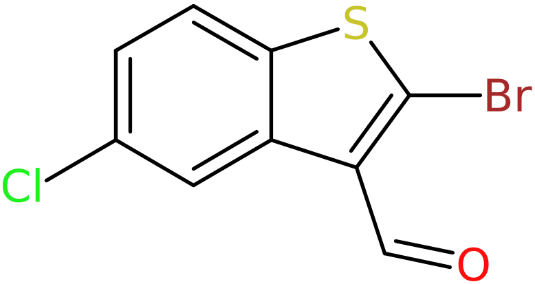 CAS: 680212-97-9 | 2-Bromo-5-chlorobenzo[b]thiophene-3-carboxaldehyde, NX58003