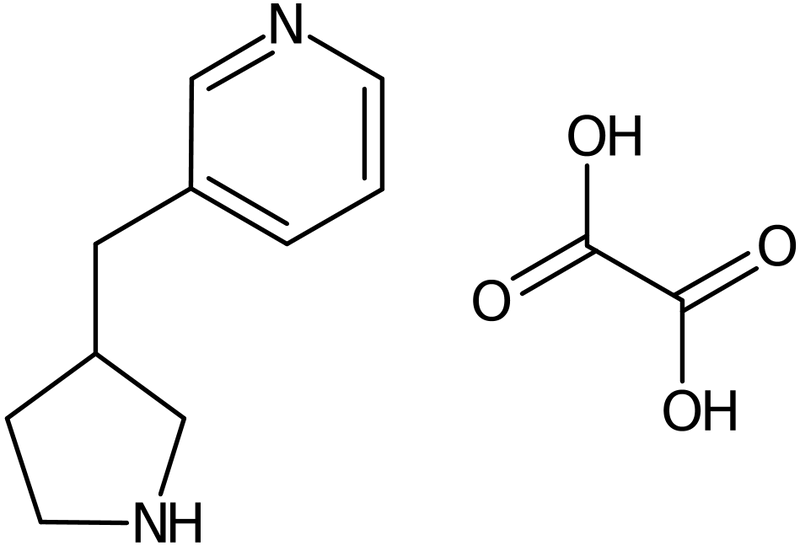 CAS: 1018827-46-7 | 3-[(Pyrrolidin-3-yl)methyl]pyridine oxalate, NX11302