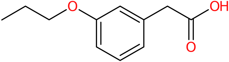 CAS: 900704-18-9 | (3-Propoxyphenyl)acetic acid, >98%, NX67797