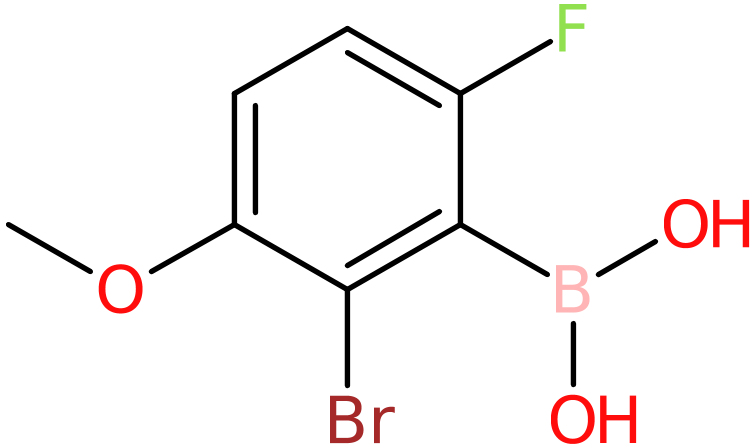 CAS: 957062-89-4 | 2-Bromo-6-fluoro-3-methoxybenzeneboronic acid, NX71115