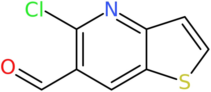 CAS: 65977-56-2 | 5-Chlorothieno[3,2-b]pyridine-6-carbaldehyde, >99%, NX57207