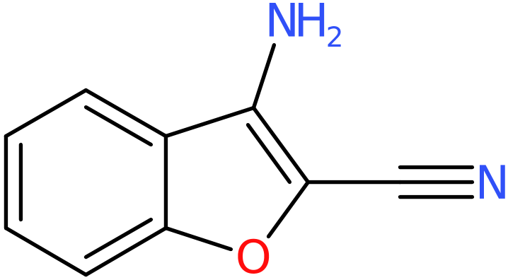 CAS: 62208-67-7 | 3-Amino-1-benzofuran-2-carbonitrile, >95%, NX55505