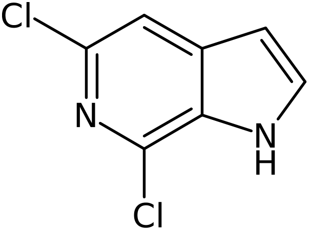 CAS: 1001412-41-4 | 5,7-Dichloro-1H-pyrrolo[2,3-c]pyridine, NX10250