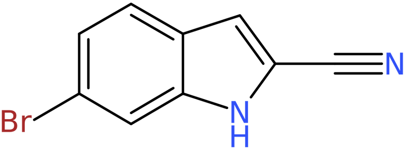 CAS: 1420537-60-5 | 6-Bromo-1H-indole-2-carbonitrile, NX23763