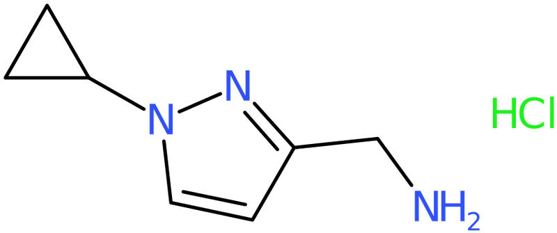CAS: 2391987-09-8 | (1-Cyclopropylpyrazol-3-yl)methanamine hydrochloride, NX36805