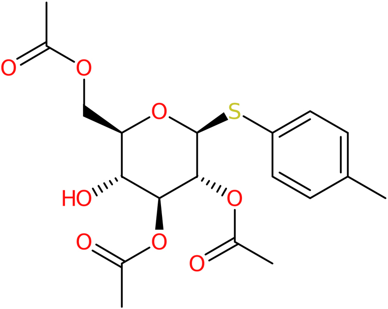 4-Methylphenyl 2,3,6-tri-O-acetyl-1-thio-beta-D-glucopyranoside, >98%, NX72178