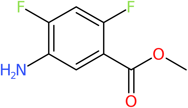 CAS: 125568-73-2 | Methyl 5-amino-2,4-difluorobenzoate, >98%, NX19068