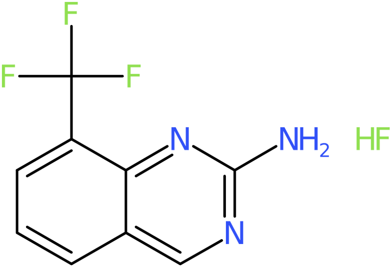 8-(Trifluoromethyl)quinazolin-2-amine hydrofluoride, NX74645