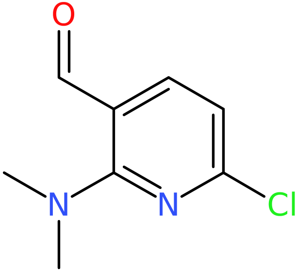 CAS: 1233698-83-3 | 6-Chloro-2-(dimethylamino)nicotinaldehyde, >98%, NX18448