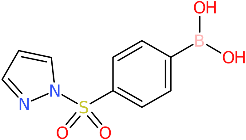 CAS: 957061-02-8 | 4-(1H-Pyrazol-1-ylsulphonyl)benzeneboronic acid, >98%, NX71062