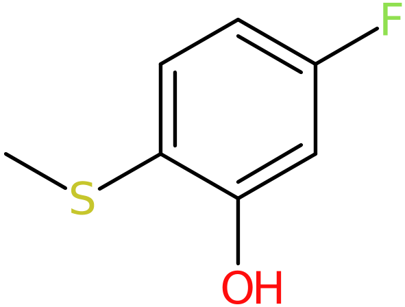 CAS: 1243442-20-7 | 5-Fluoro-2-(methylthio)phenol, >95%, NX18808