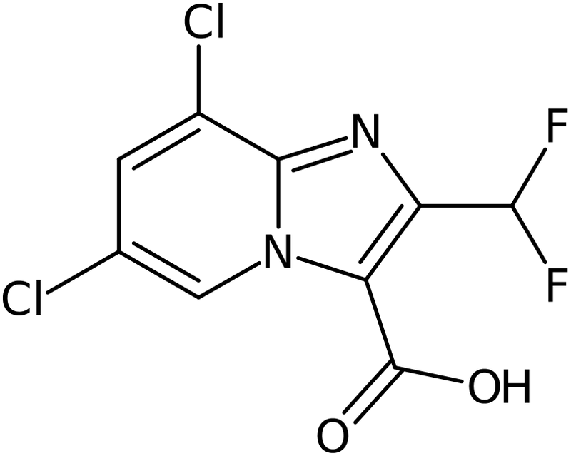 CAS: 2451256-40-7 | 6,8-Dichloro-2-(difluoromethyl)imidazo[1,2-a]pyridine-3-carboxylic acid, NX37269