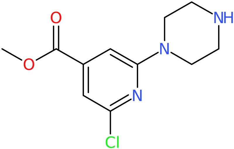 CAS: 1227954-92-8 | Methyl 2-chloro-6-(piperazin-1-yl)isonicotinate, NX18279