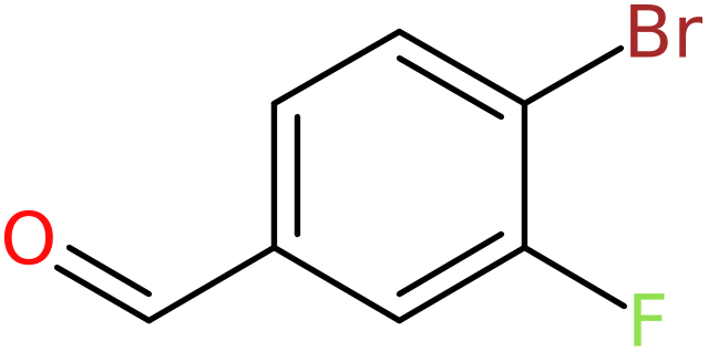 CAS: 133059-43-5 | 4-Bromo-3-fluorobenzaldehyde, >98%, NX21222