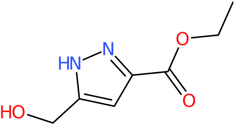 CAS: 61453-48-3 | Ethyl 5-(hydroxymethyl)-1H-pyrazole-3-carboxylate, >97%, NX55133