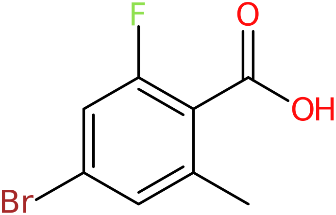 CAS: 1242157-23-8 | 4-Bromo-2-fluoro-6-methylbenzoic acid, NX18719