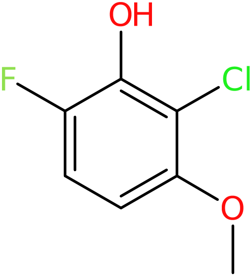 CAS: 1017777-60-4 | 2-Chloro-6-fluoro-3-methoxyphenol, >98%, NX11108