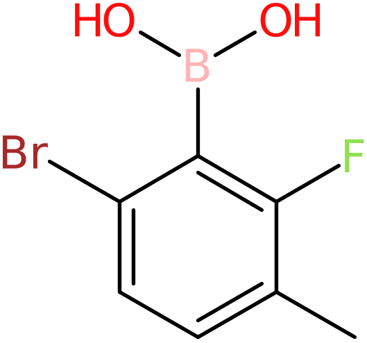 CAS: 957061-15-3 | 6-Bromo-2-fluoro-3-methylbenzeneboronic acid, >98%, NX71075