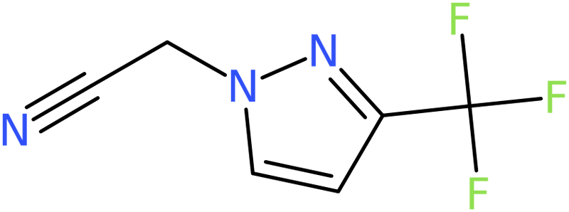 CAS: 1006348-71-5 | [3-(Trifluoromethyl)-1H-pyrazol-1-yl]acetonitrile, NX10655