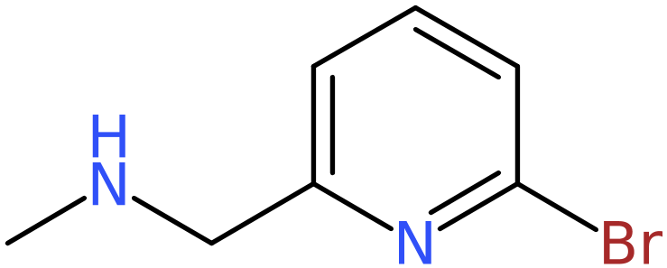 CAS: 675109-37-2 | (6-Bromopyridin-2-ylmethyl)methylamine, >95%, NX57788