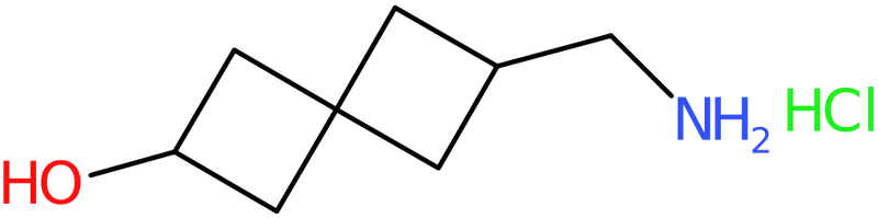 6-(Aminomethyl)spiro[3.3]heptan-2-ol hydrochloride, NX74331