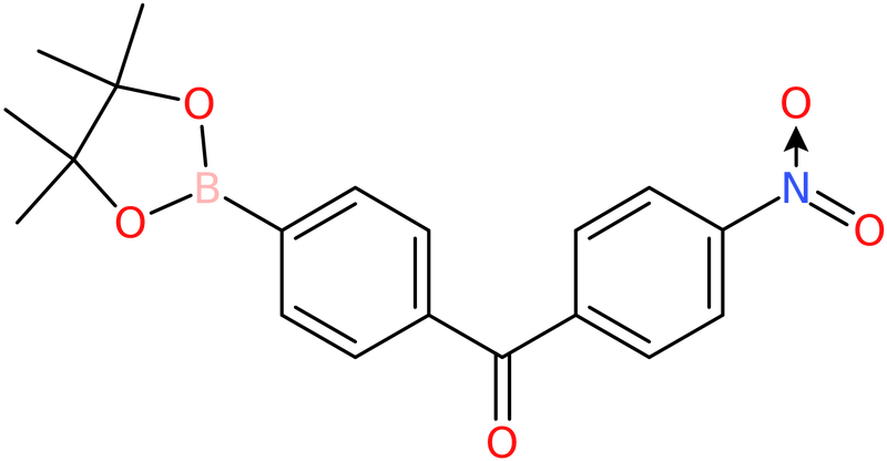 4,4,5,5-Tetramethyl-2-{4-[(4-nitrophenyl)carbonyl]phenyl}-1,3,2-dioxaborolane, NX74046