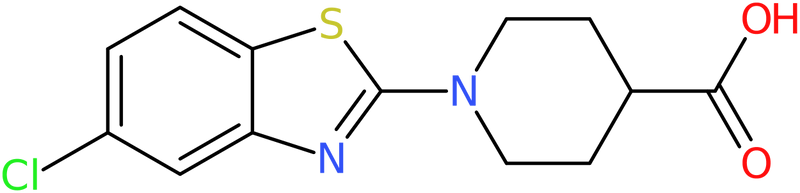 CAS: 702669-57-6 | 1-(5-Chlorobenzo[d]thiazol-2-yl)piperidine-4-carboxylic acid, NX58956