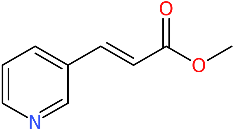 CAS: 61859-84-5 | 3-(Pyridin-3-yl)acrylic acid methyl ester, >95%, NX55311