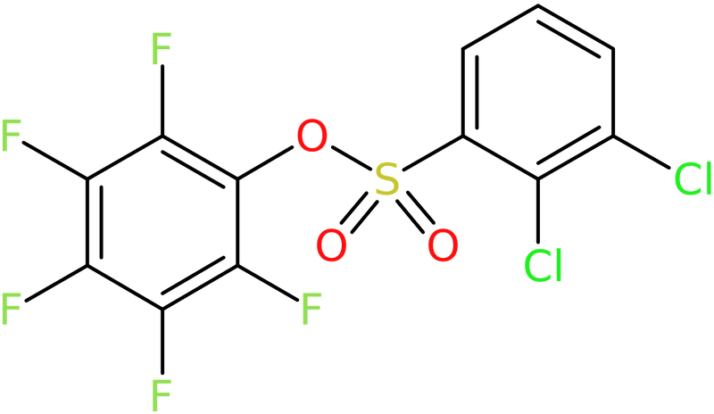 CAS: 885949-54-2 | 2,3,4,5,6-Pentafluorophenyl 2,3-dichlorobenzenesulphonate, NX66435