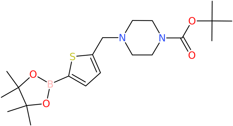 5-((4-Boc-piperazine)methyl) -2-thiopheneboronic acid pinacol ester, NX73989