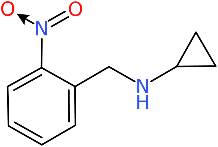 CAS: 884501-98-8 | N-[(2-Nitrophenyl)methyl]cyclopropanamine, >95%, NX66215