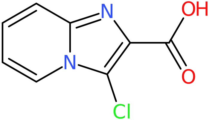 CAS: 1000017-94-6 | 3-Chloroimidazo[1,2-a]pyridine-2-carboxylic acid, NX10052