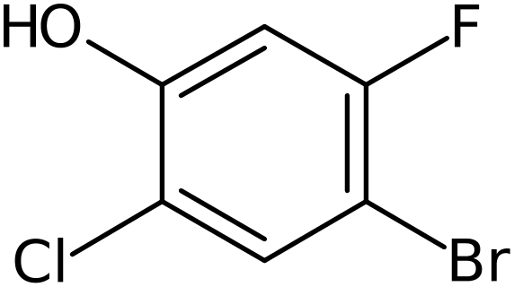 CAS: 1036383-21-7 | 4-Bromo-2-chloro-5-fluorophenol, >95%, NX12017