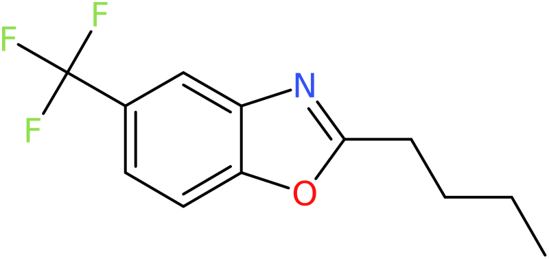 2-(But-1-yl)-5-(trifluoromethyl)-1,3-benzoxazole, NX74473