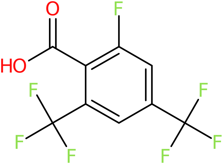 CAS: 1017777-41-1 | 2-Fluoro-4,6-bis(trifluoromethyl)benzoic acid, >97%, NX11102
