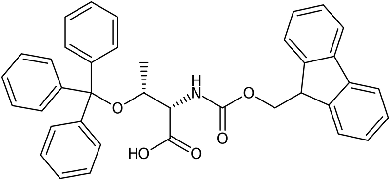 CAS: 133180-01-5 | O-trityl-L-threonine, N-FMOC protected, >98%, NX21242