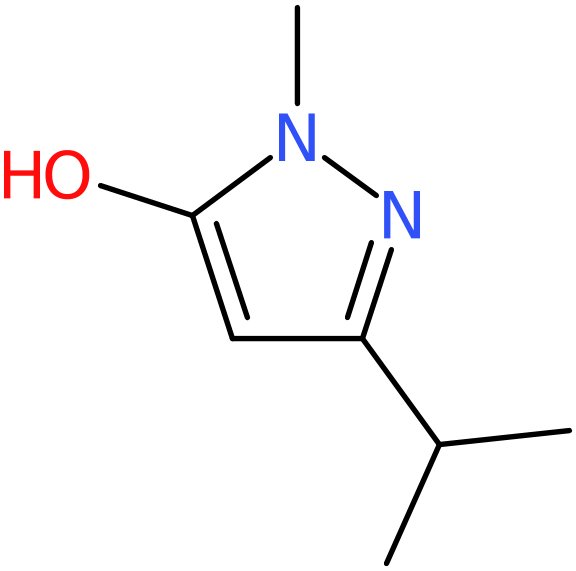 5-Isopropyl-2-methyl-2H-pyrazol-3-ol, >95%, NX74120