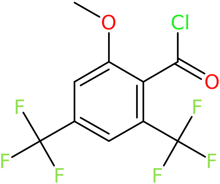 CAS: 886503-47-5 | 2-Methoxy-4,6-bis(trifluoromethyl)benzoyl chloride, >97%, NX66860