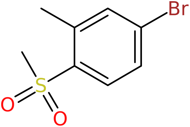 CAS: 99768-21-5 | 4-Bromo-1-methanesulfonyl-2-methylbenzene, >96%, NX71907