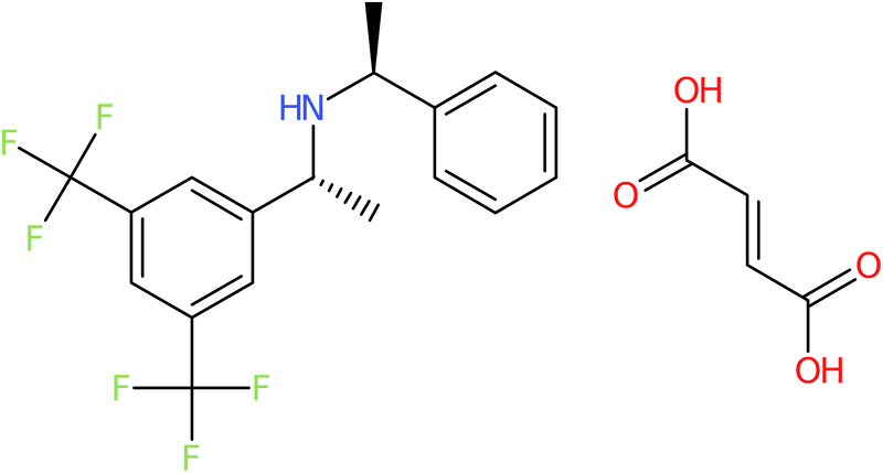 CAS: 672907-00-5 | [(1R)-1-(3,5-Bis(Trifluoromethyl)phenyl)ethyl][(1S)-1-phenylethyl]ammonium  fumarate, NX57707