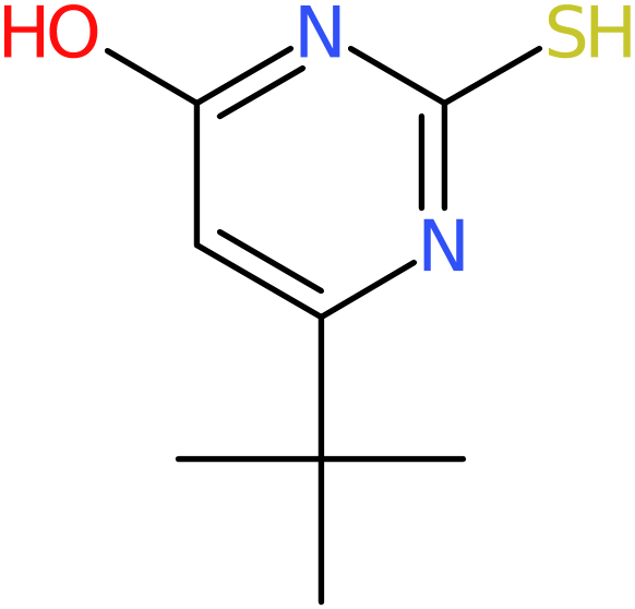 CAS: 66698-66-6 | 4-tert-Butyl-6-hydroxy-2-mercaptopyrimidine, NX57524