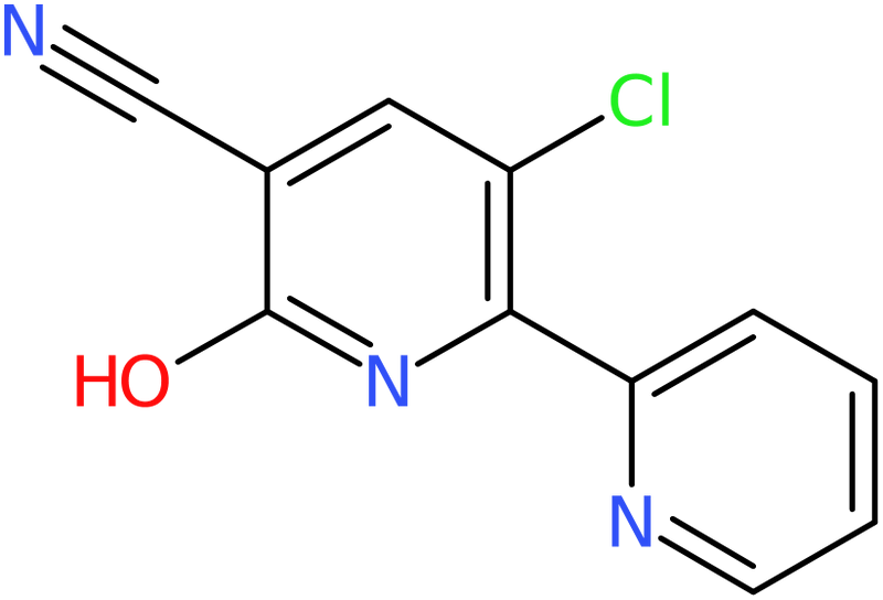 5-Chloro-2-oxo-6-(2-pyridinyl)-1,2-dihydro-3-pyridinecarbonitrile, NX74028