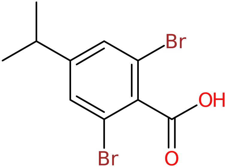 CAS: 2484889-02-1 | 2,6-Dibromo-4-isopropylbenzoic acid, >97%, NX37449