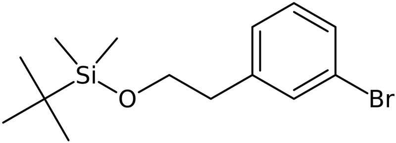 CAS: 249937-07-3 | 1-Bromo-3-[2-(tert-butyldimethylsilyloxy)ethyl]benzene, >98%, NX37533