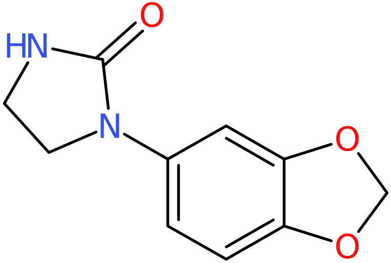 1-(1,3-Benzodioxol-5-yl)imidazolidin-2-one, NX73848